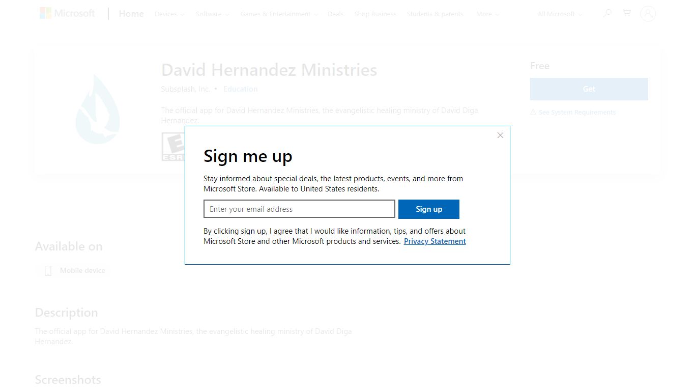 Get David Hernandez Ministries - Microsoft Store